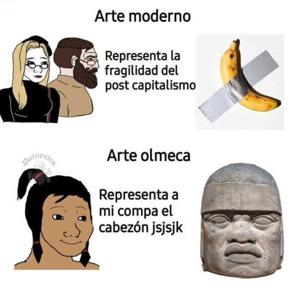 arte,moderno,olmeca