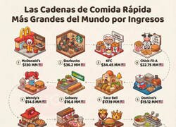 Enlace a Las cadenas de comida rápida más grandes del mundo