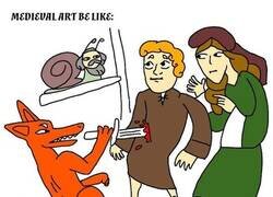 Enlace a Así es el arte medieval