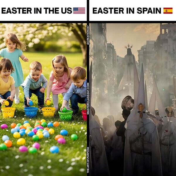 Meme_otros - Los yankees flipan con nuestra Semana Santa