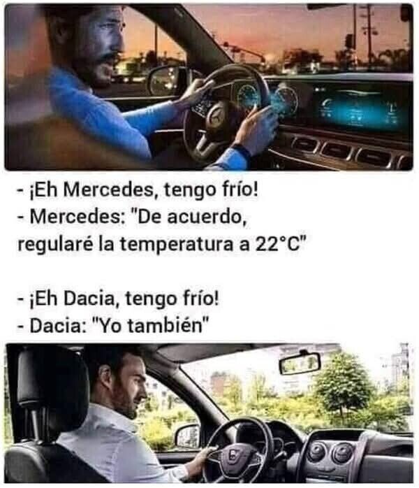 Meme_otros - El Dacia no puede hacer mucho al respecto