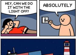 Enlace a ¿Lo hacemos con la luz apagada?