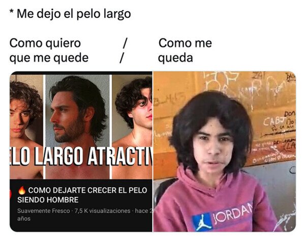 Otros - Hombres con el pelo largo