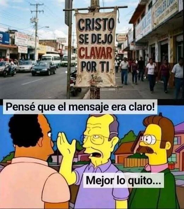 Meme_otros - ¿Que Cristo se dejó qué?
