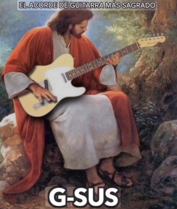 acorde,guitarra,Jesucristo