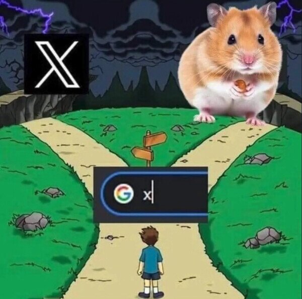 Meme_otros - Cuando escribes una X en el buscador