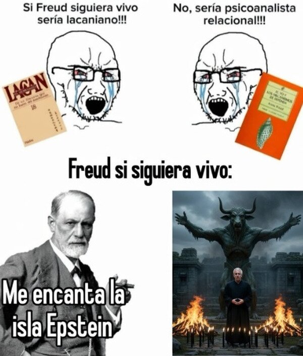 Meme_otros - Si Freud siguiera vivo