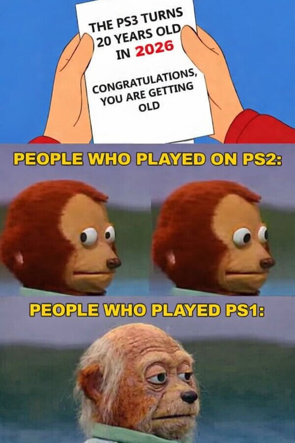 Meme_otros - Dime qué jugaste y te diré lo viejo que eres