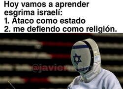 Enlace a Esgrima israelí