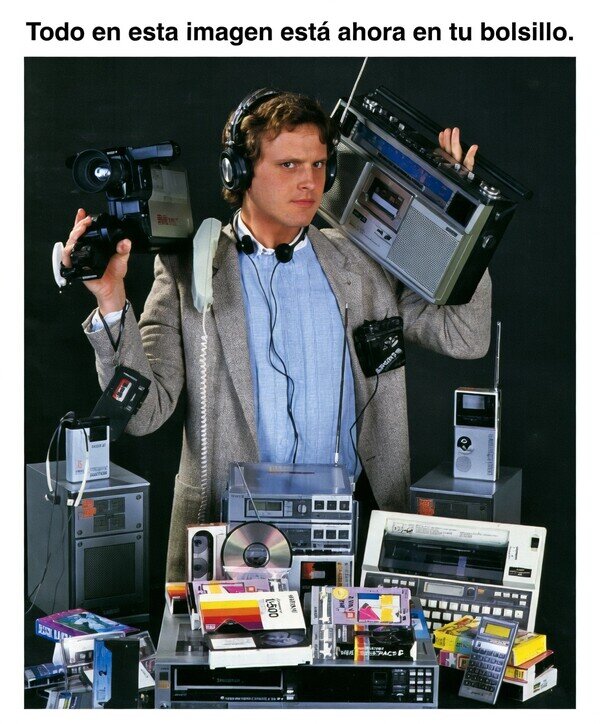 Otros - Lo que ahora cabe en un móvil