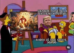 Enlace a Ahora Trump se cree Dios