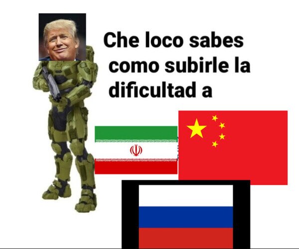 Meme_otros - Trump se aburre mucho