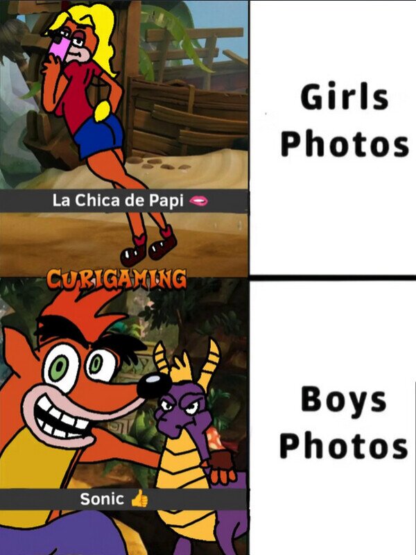 Meme_otros - Fotos de ellas vs Fotos de ellos