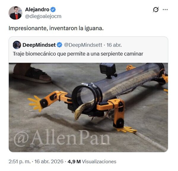 Otros - Patas biomecánicas para serpiente