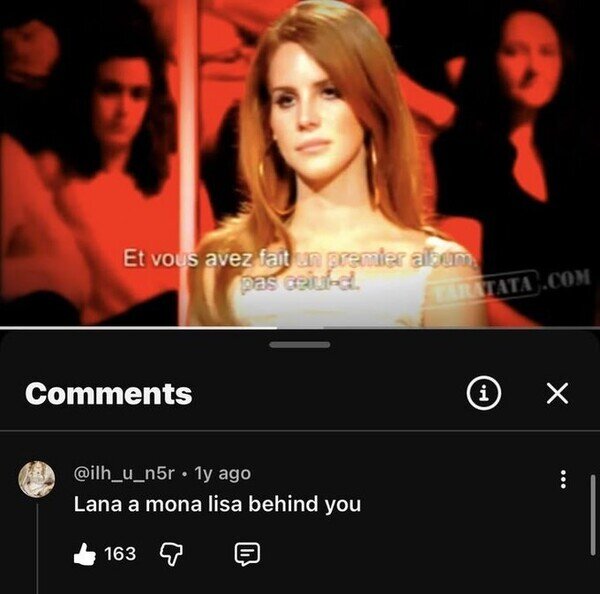 Meme_otros - Hay una Mona Lisa detrás de ti