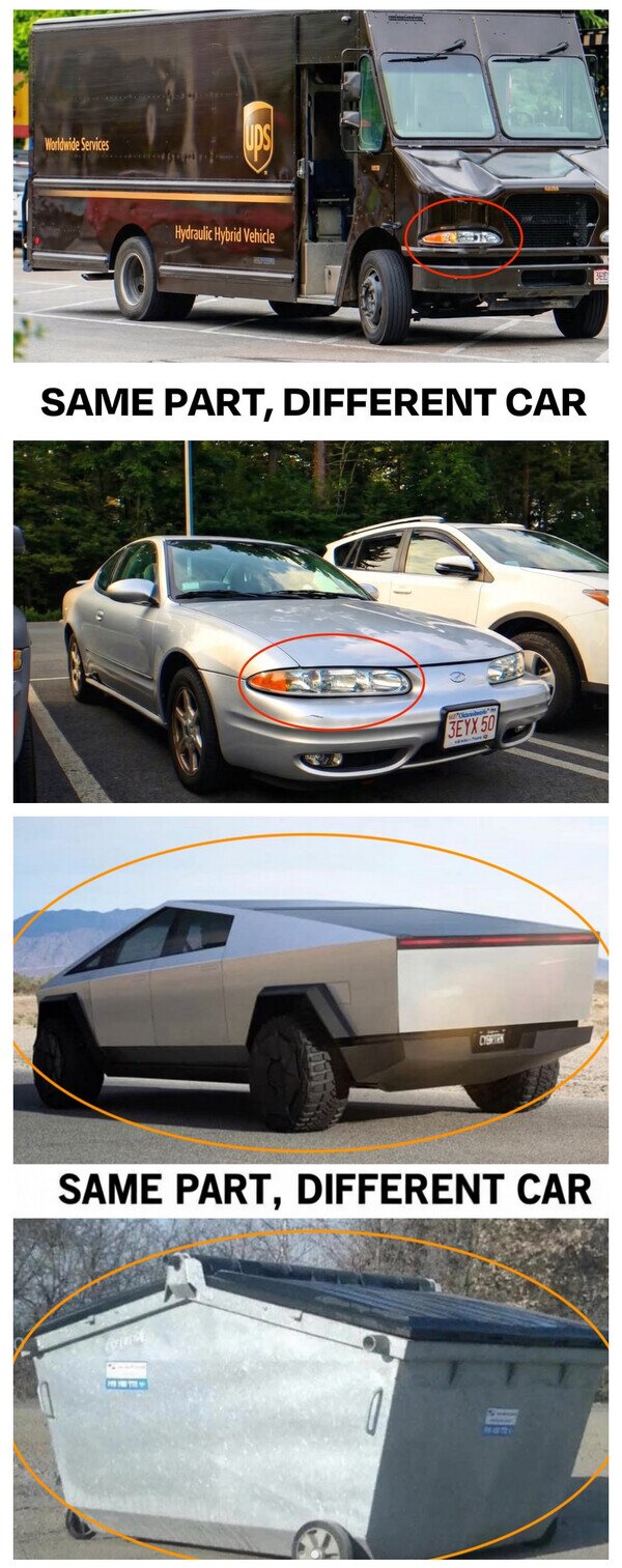 Otros - Misma parte pero en diferentes coches