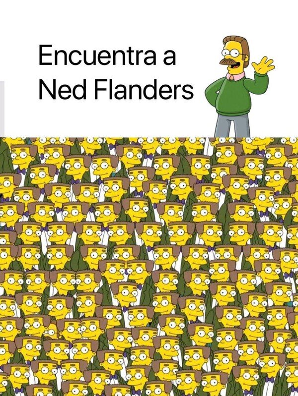Simpson,Smithers,Flanders,encontrar