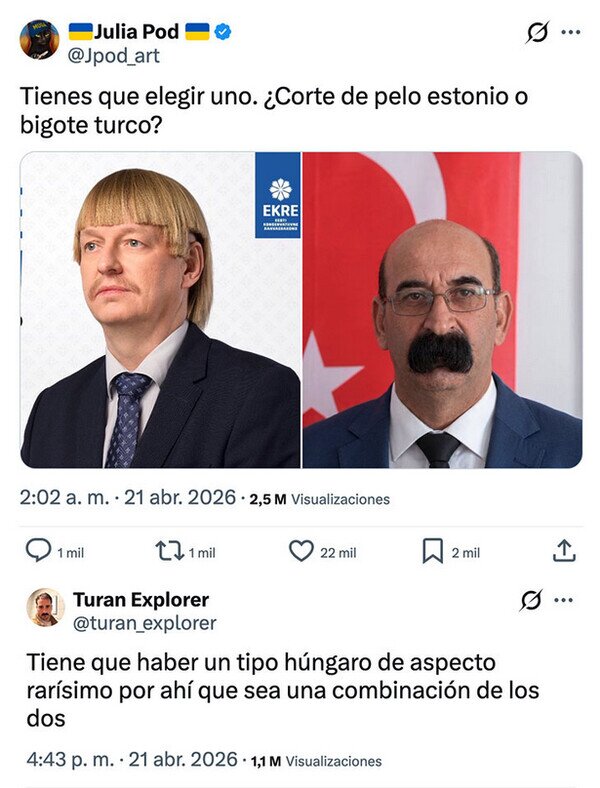 Meme_otros - Extraños looks europeos