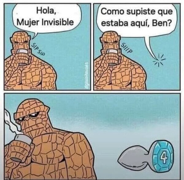 4 Fant&aacute;sticos,mujer,invisible,Cosa