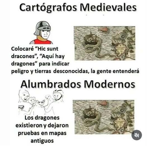 Meme_otros - Los dragones no existen