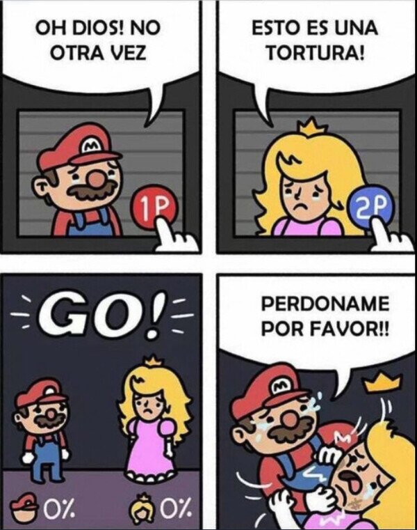 Meme_otros - El Super Smash Bros era un juego cruel