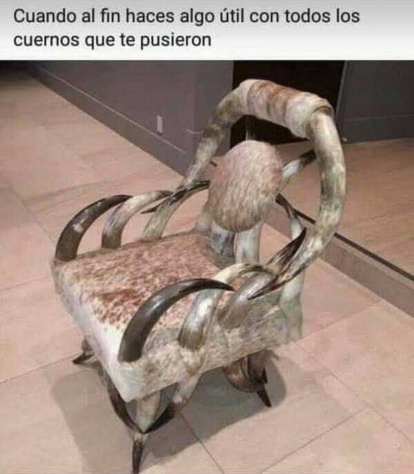 Meme_otros - Si la vida te da cuernos...