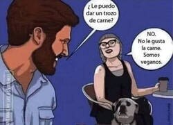 Enlace a Hay que salvar a los perros 'veganos'