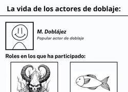 Enlace a Un actor de doblaje puede hacer de todo