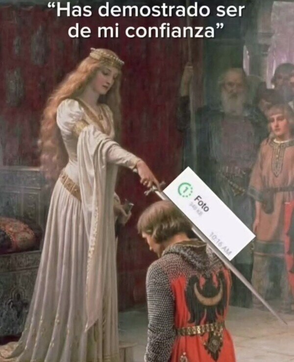 Meme_otros - Cuando te ganas esa confianza