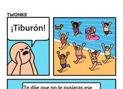 Enlace a Con ese nombre no puedes llevarlo a la playa