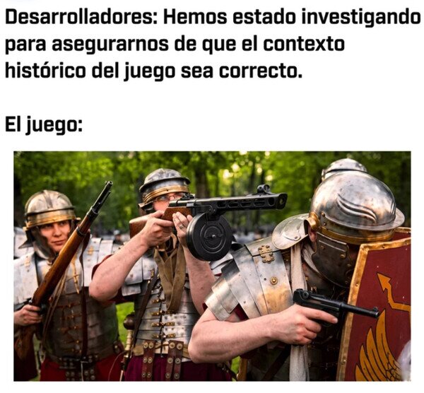 Otros - No siempre se respeta el contexto histórico