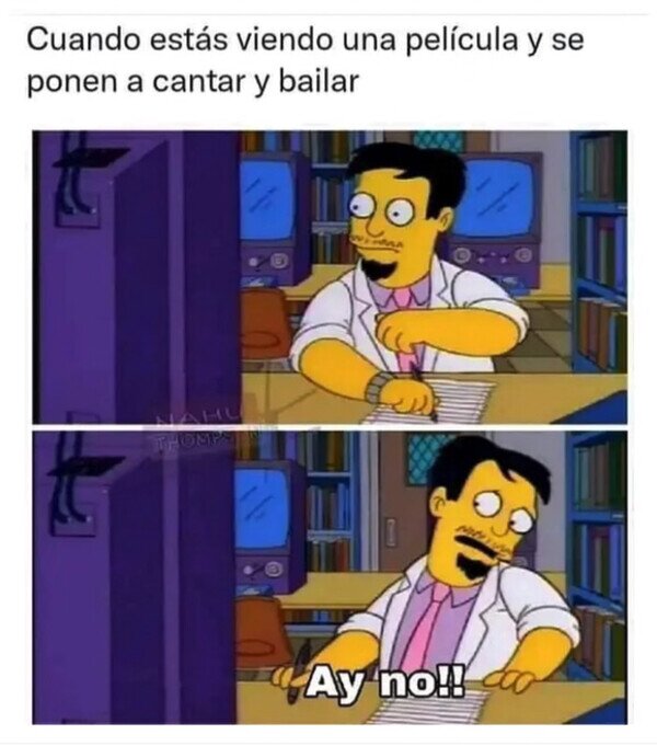 Meme_otros - Odio los musicales