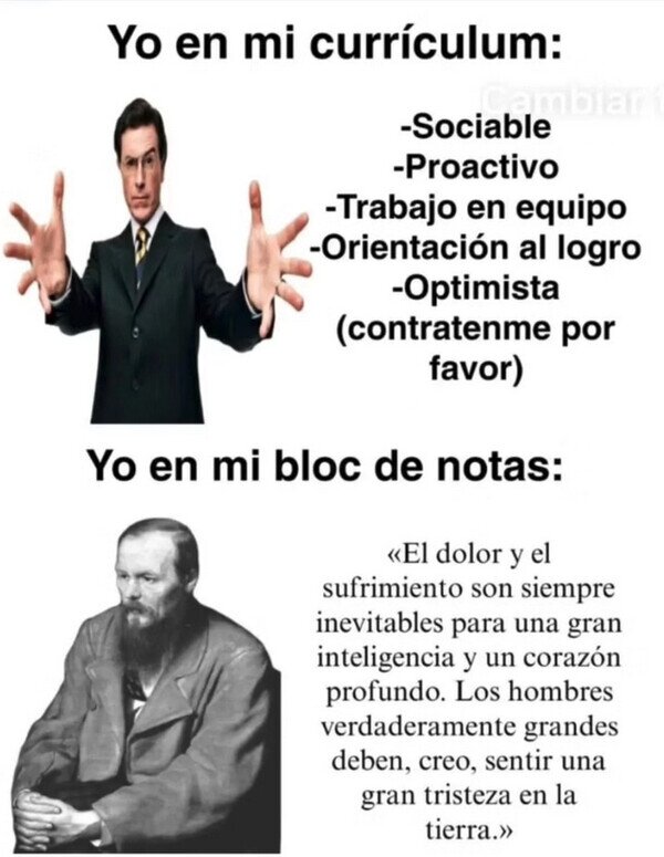 Meme_otros - Como soy realmente