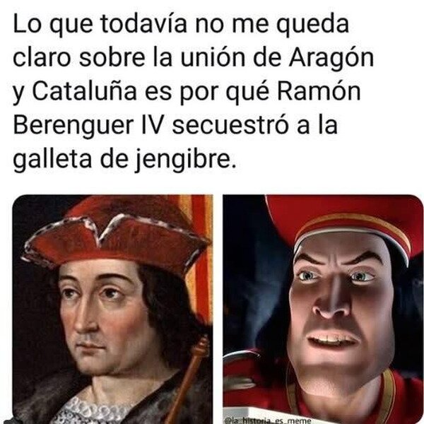 Lord Farquaad,uni&oacute;n,Catalu&ntilde;a,Arag&oacute;n,parecidos,Shrek,Ram&oacute;n Berenguer