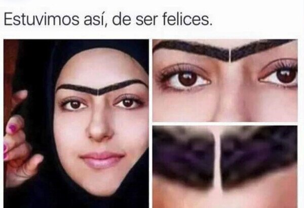 cejas,felices,cerca