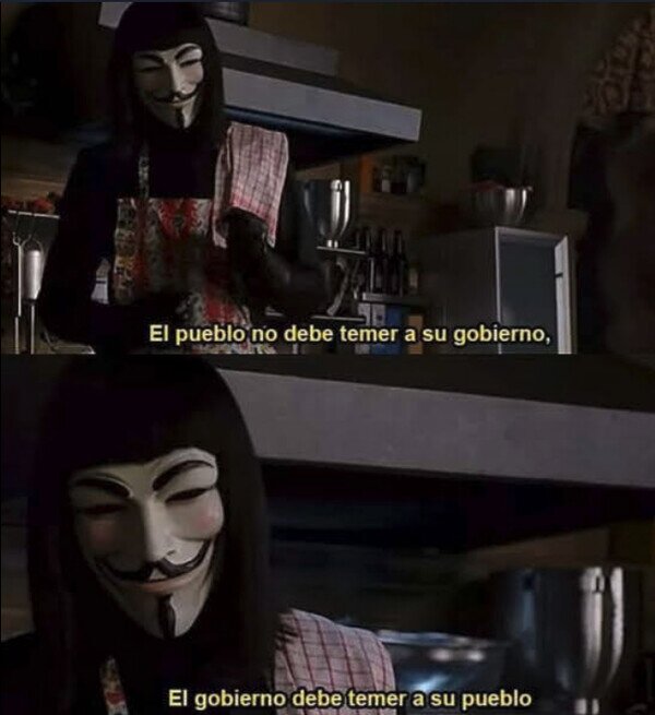 Meme_otros - Cuánto nos quedó por aprender de V de Vendetta...