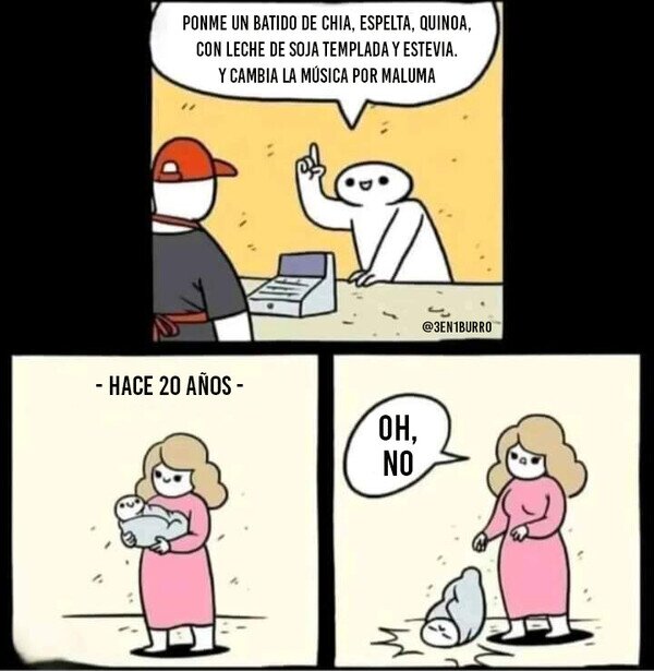 Meme_otros - Algo le tuvo que pasar...