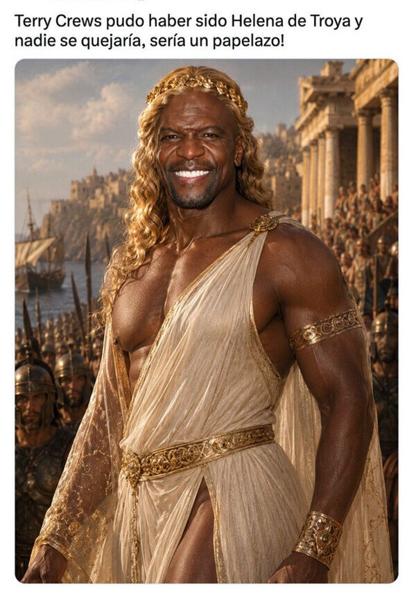 Meme_otros - Si vais a ser woke, hacedlo con Terry Crews