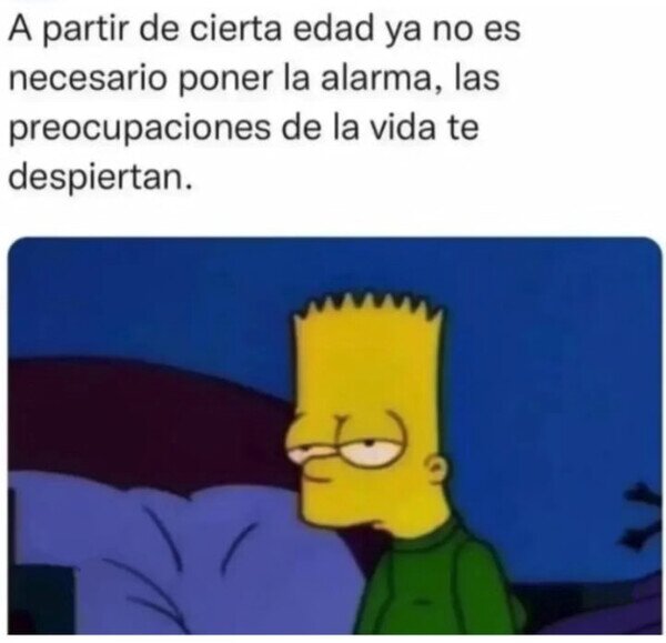Otros - Hay una edad en la que tienes alarma incorporada