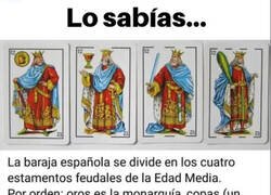 Enlace a ¿Sabías esto de la Baraja Española?