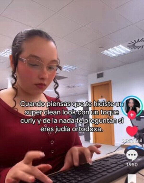 Meme_otros - La delgada línea entre lo clean curly y el judaísmo