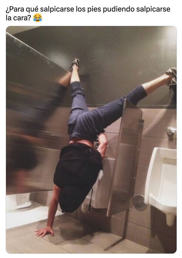 Meme_otros - Meada acrobática