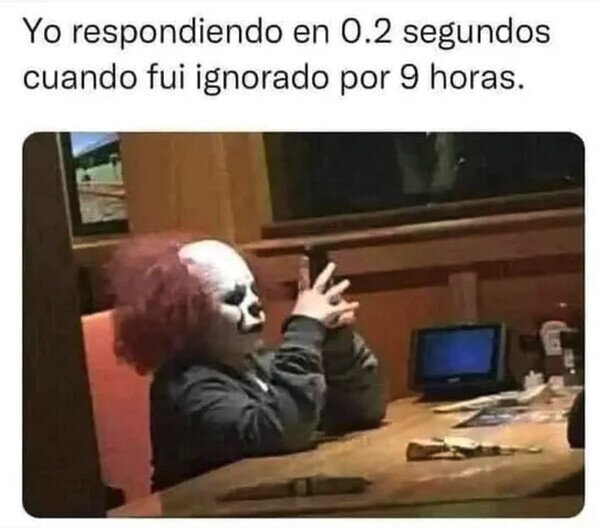 payaso,responder,tiempo