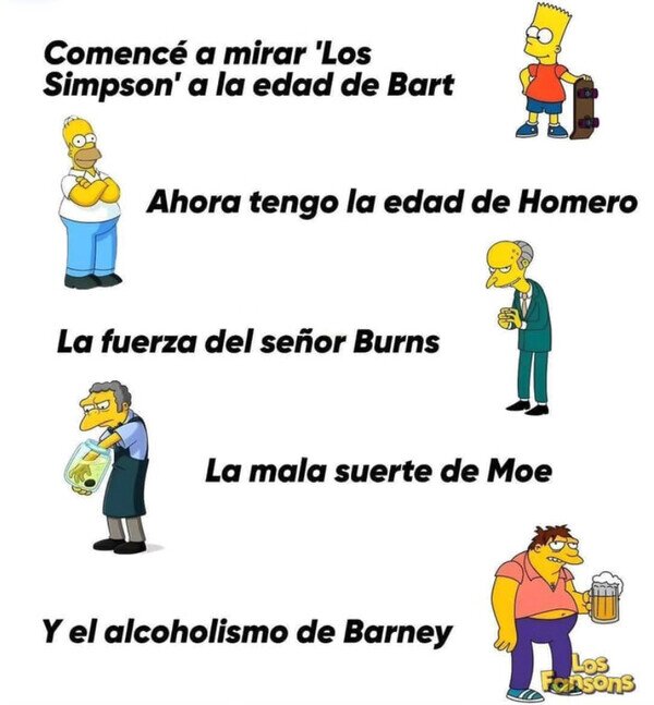 Otros - Los Simpson son parte de mi vida