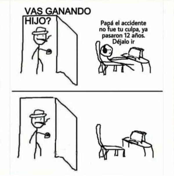 padre,hijo,accidente,superar