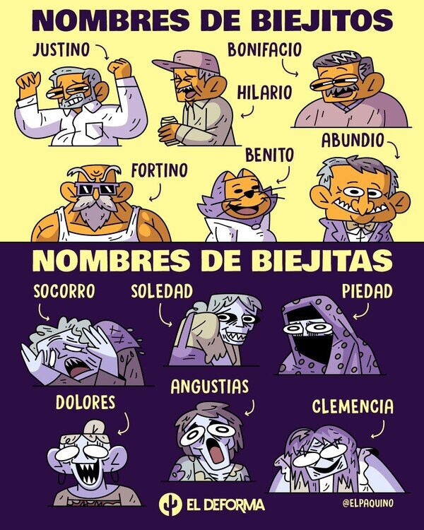 Meme_otros - Nombres de viejitos y de viejitas