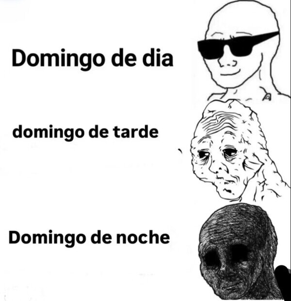 Meme_otros - Esa tristeza con la que acaba un domingo