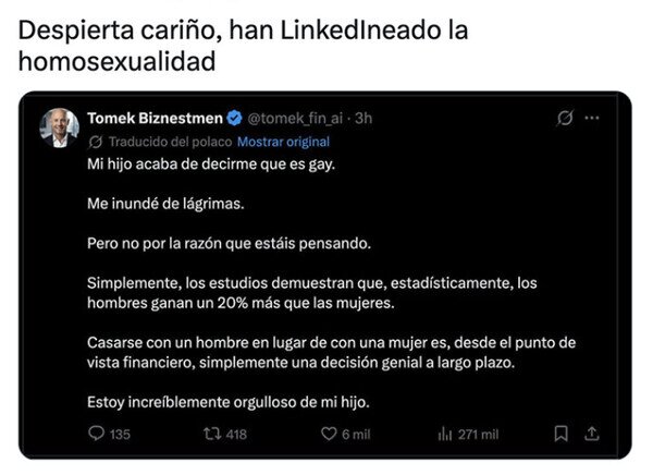 Otros - Padre orgulloso