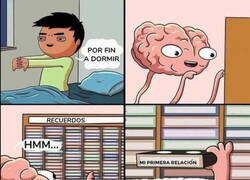 Enlace a Mi cerebro cuando quiero dormir