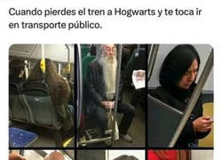 Enlace a Transporte público a Hogwarts